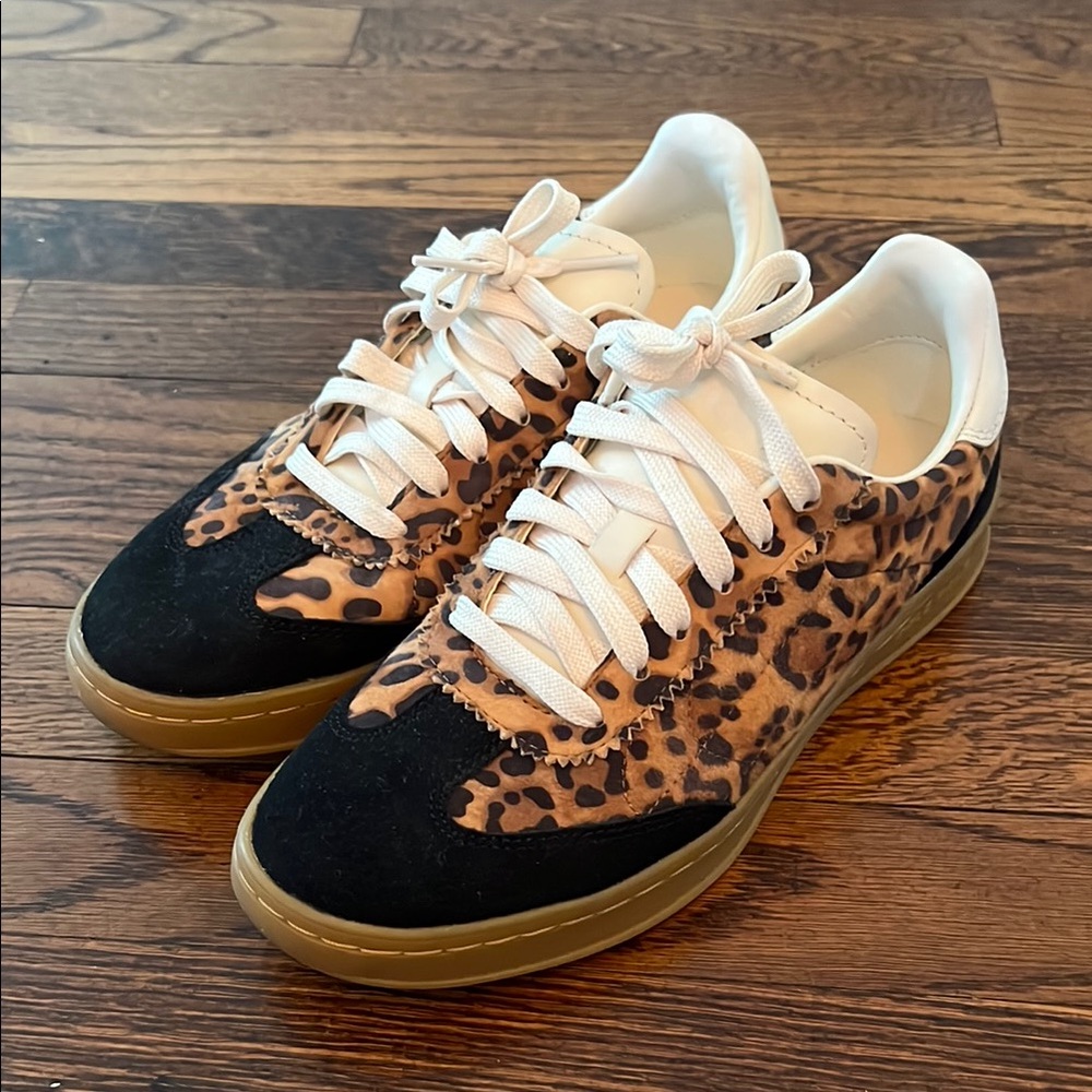 SALE 🎉🎉 Cole Haan Leopard Print Sneakers with White Laces